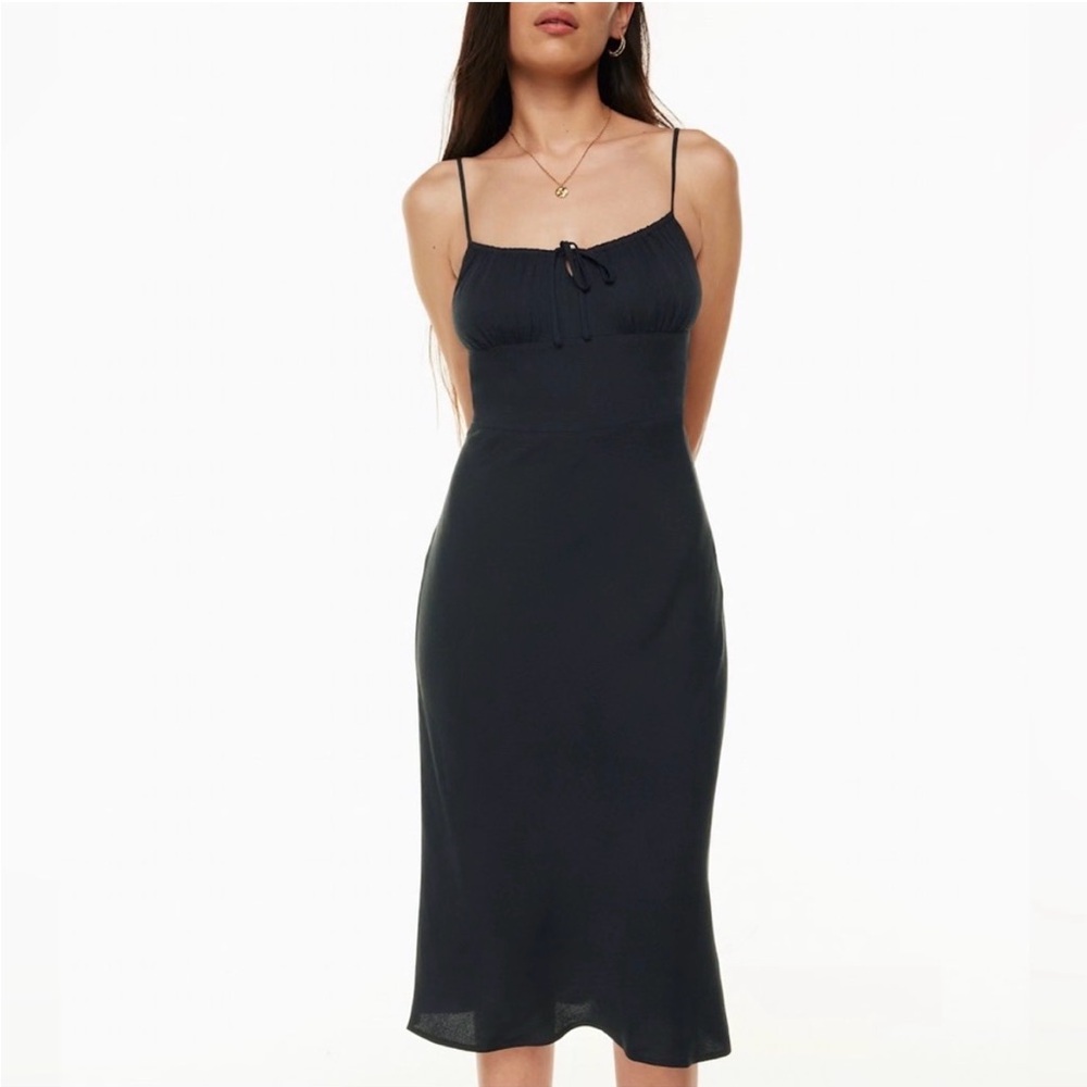 Wilfred Bellow satin midi dress 6